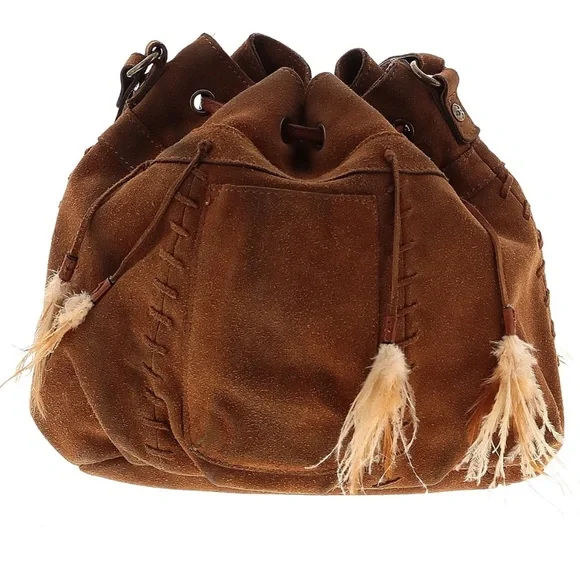 Patricia Nash Boho Feather Tassel Purse - Picture 2 of 2